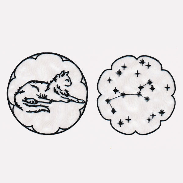 Felis Constellation Shadowbox (Organza)