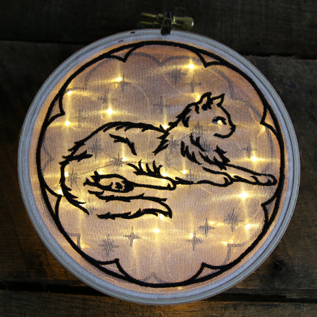 Felis Constellation Shadowbox (Organza)