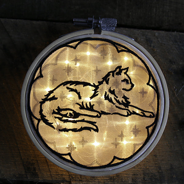 Felis Constellation Shadowbox (Organza)