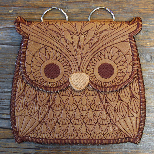 In a Stitch Owl Purse (In-the-Hoop)