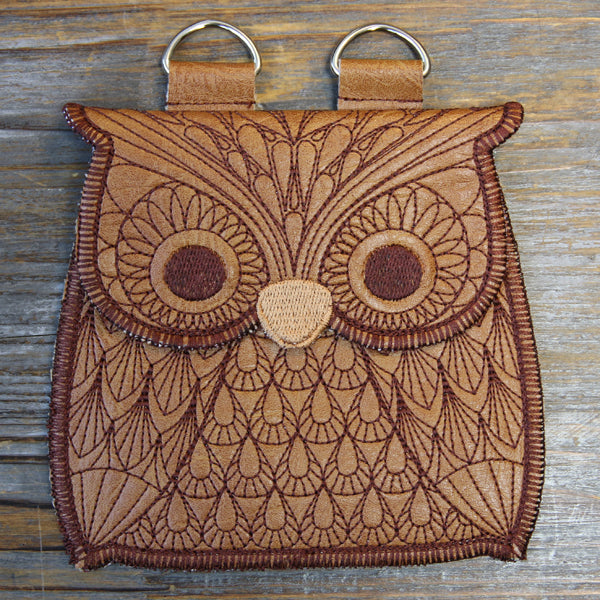 In a Stitch Owl Purse (In-the-Hoop)
