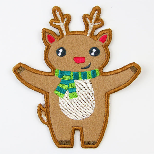 Reindeer Candy Hugger (In-the-Hoop)