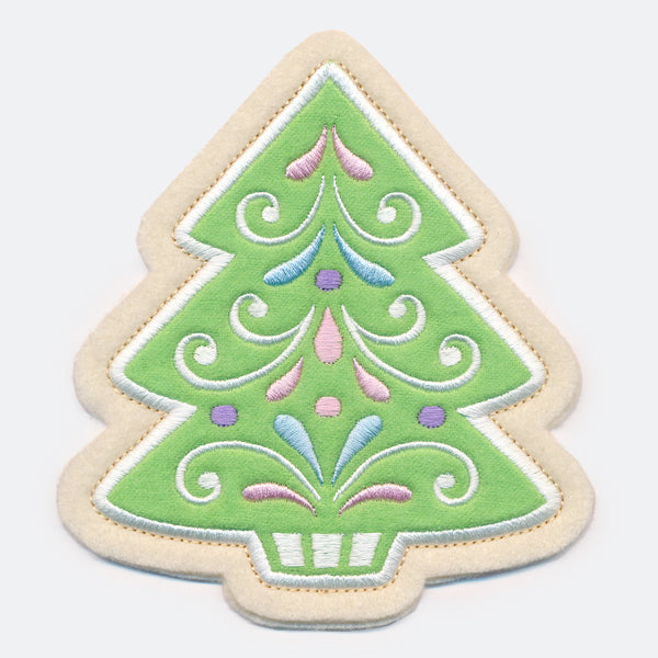 Christmas Cookie - Tree (In-the-Hoop)