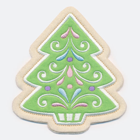 Christmas Cookie - Tree (In-the-Hoop)