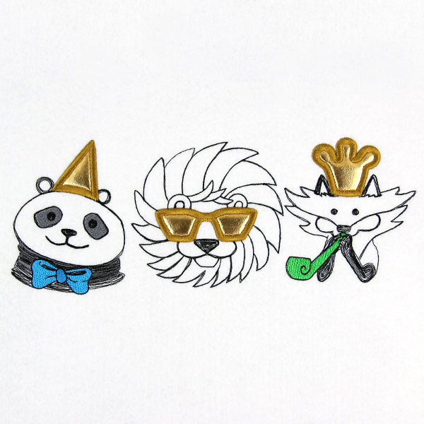 Party Animal Trio (Applique)