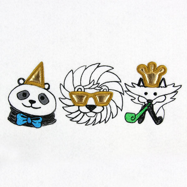 Party Animal Trio (Applique)