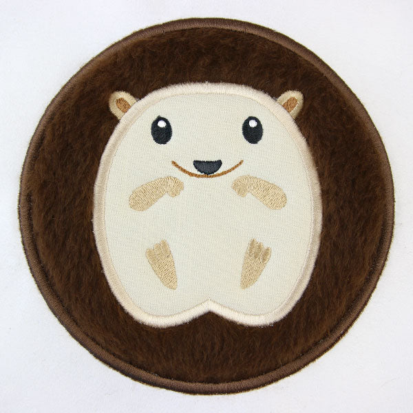 Fluffy Critters Hedgehog (Applique)