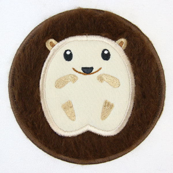 Fluffy Critters Hedgehog (Applique)
