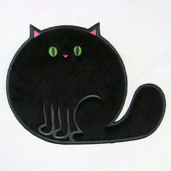 Fluffy Critters Cat (Applique)