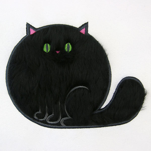 Fluffy Critters Cat (Applique)