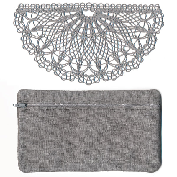 Lace Front Clutch (In-the-Hoop)