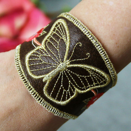 Butterfly Dreams Cuff (In-the-Hoop)
