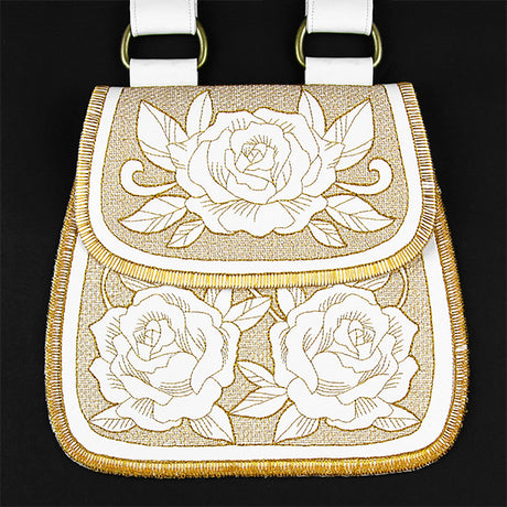 In a Stitch Rose Purse (In-the-Hoop)