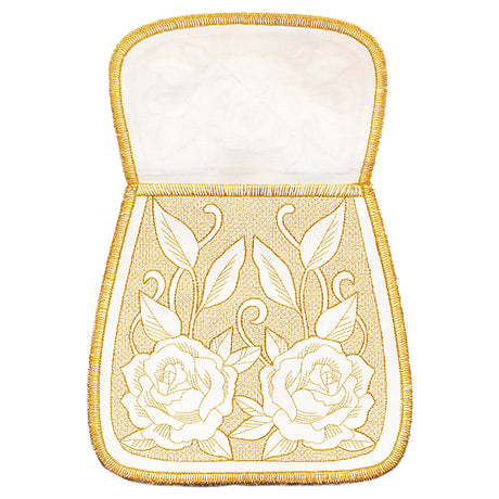 In a Stitch Rose Purse (In-the-Hoop)