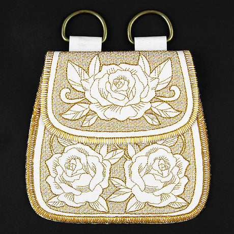 In a Stitch Rose Purse (In-the-Hoop)