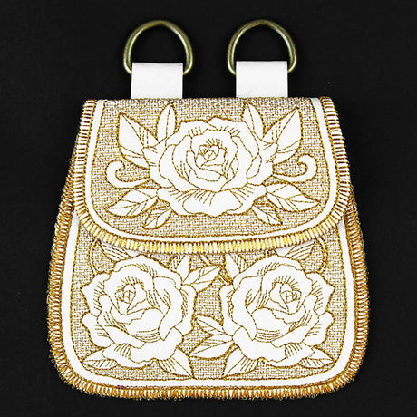 In a Stitch Rose Purse (In-the-Hoop)