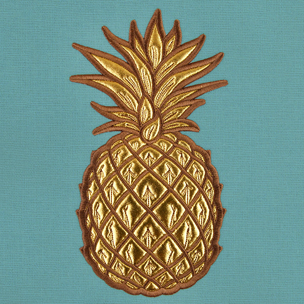 Chic Summer Pineapple (Applique)