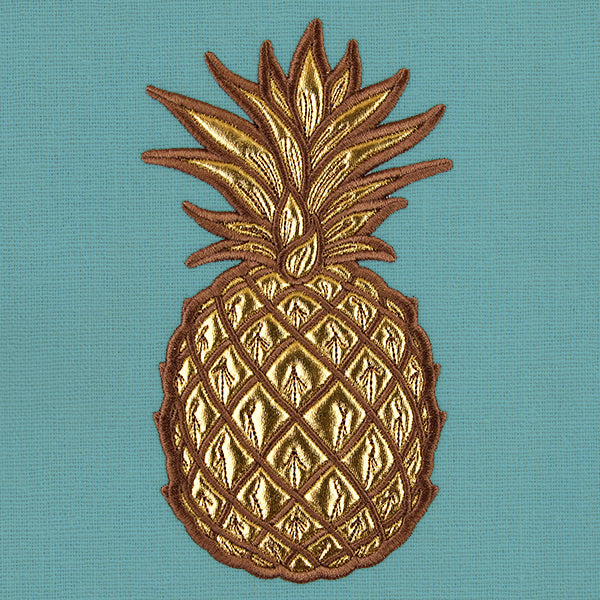 Chic Summer Pineapple (Applique)