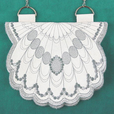 In-a-Stitch Seashell Purse (In-the-Hoop)