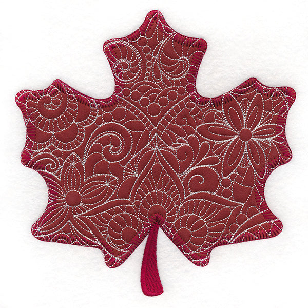 Blooming Maple Leaf (Applique)