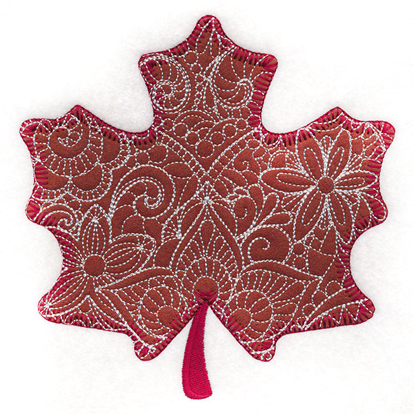 Blooming Maple Leaf (Applique)