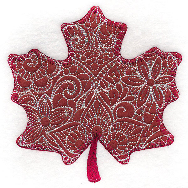 Blooming Maple Leaf (Applique)