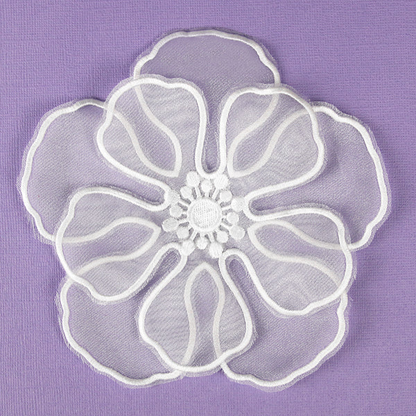 Pretty Petals Flower (Freestanding Organza)