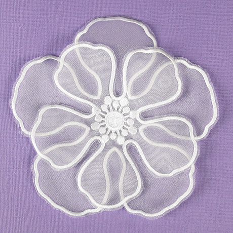 Pretty Petals Flower (Freestanding Organza)