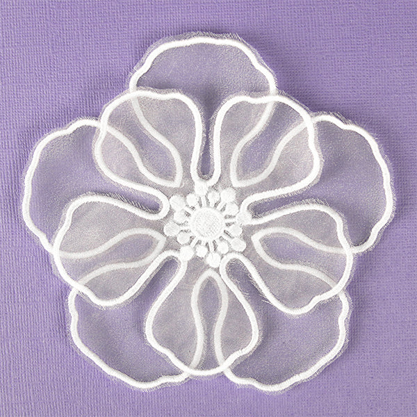 Pretty Petals Flower (Freestanding Organza)