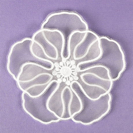 Pretty Petals Flower (Freestanding Organza)