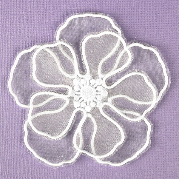 Pretty Petals Flower (Freestanding Organza)