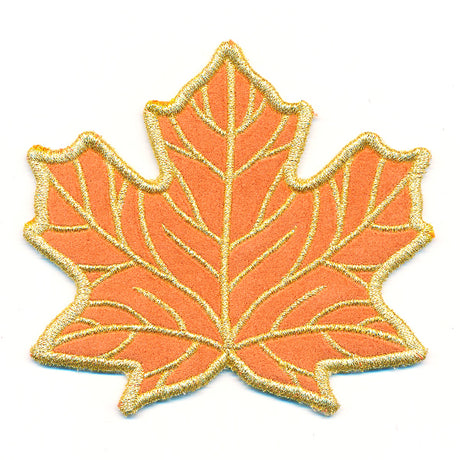 Maple Leaf Coaster (In-the-Hoop)
