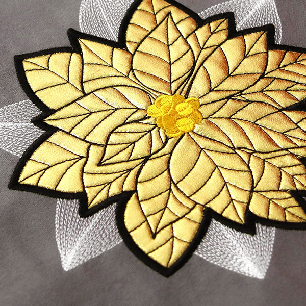 Gilded Poinsettia (Applique)