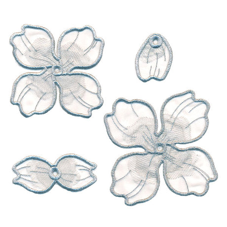 Dazzling Rose (Freestanding Organza)