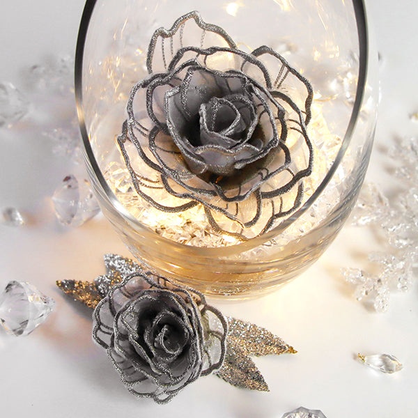 Dazzling Rose (Freestanding Organza)