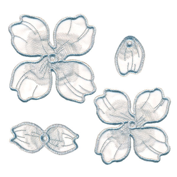 Dazzling Rose (Freestanding Organza)