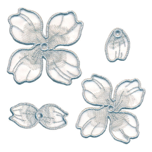 Dazzling Rose (Freestanding Organza)