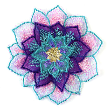 Brilliant Bloom (Freestanding Organza)