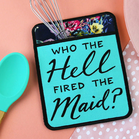 Who Fired the Maid? Pot Holder (In-the-Hoop)