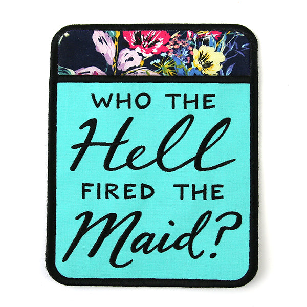 Who Fired the Maid? Pot Holder (In-the-Hoop)