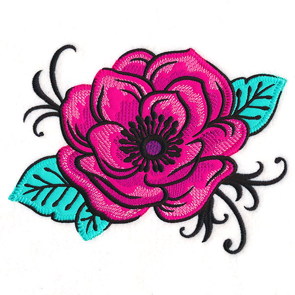 Brilliant Anemone (Applique)