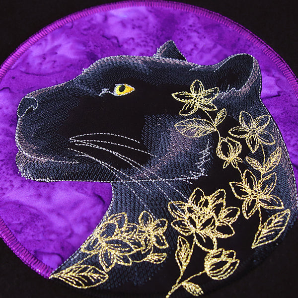 Fierce Panther (Applique)