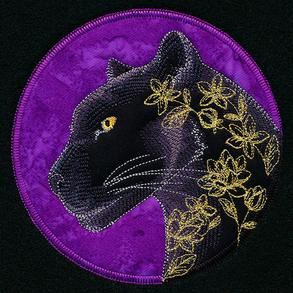 Fierce Panther (Applique)