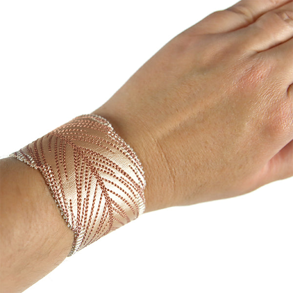 Light as a Feather Leather Cuff (In-the-Hoop)