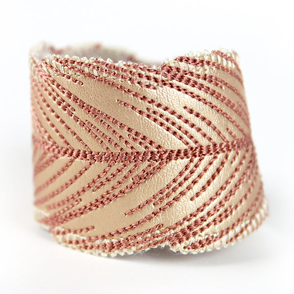 Light as a Feather Leather Cuff (In-the-Hoop)