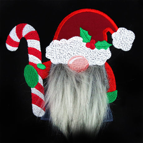 Fluffy Santa Gnome (Applique)