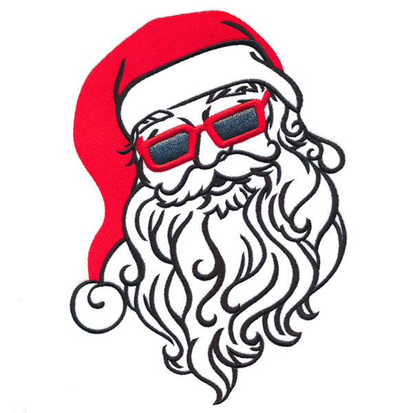 Too-Cool Santa (Applique)
