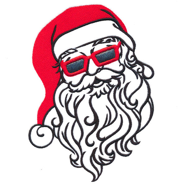 Too-Cool Santa (Applique)