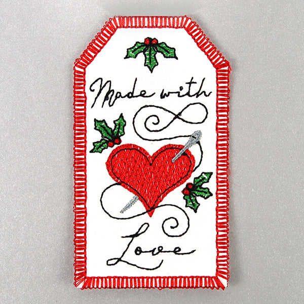 Made With Love Tag (In-the-Hoop)