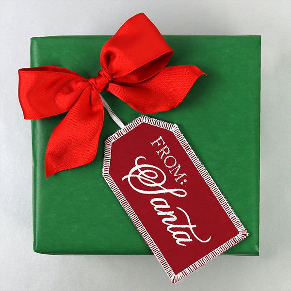 From Santa Tag (In-the-Hoop)